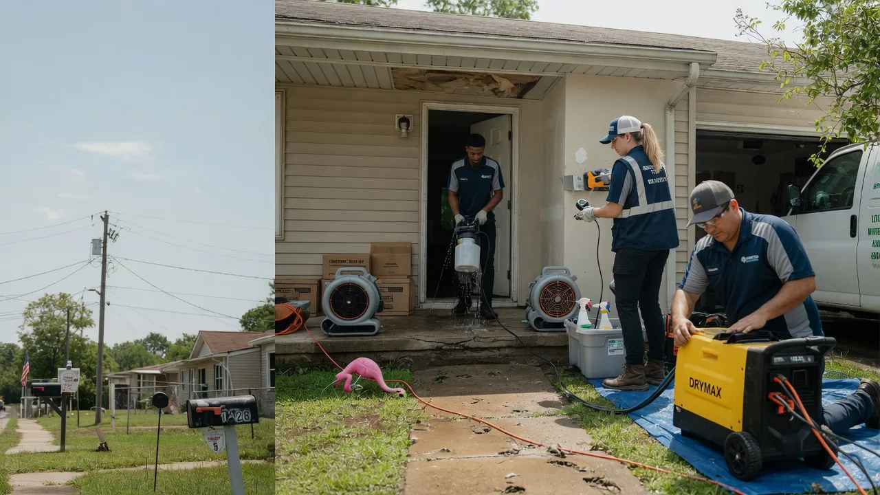 Storm Damage Water Removal in Bentleyville, PA near me